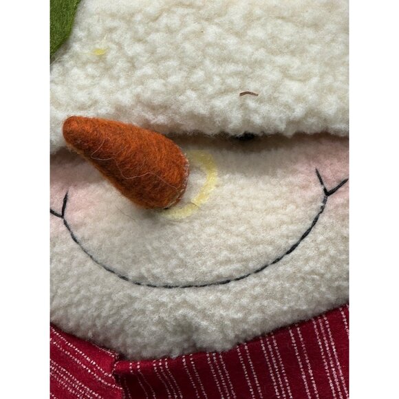 the holiday collection I'm expandable Santa Frosty figurine decor red white READ - Picture 6 of 12